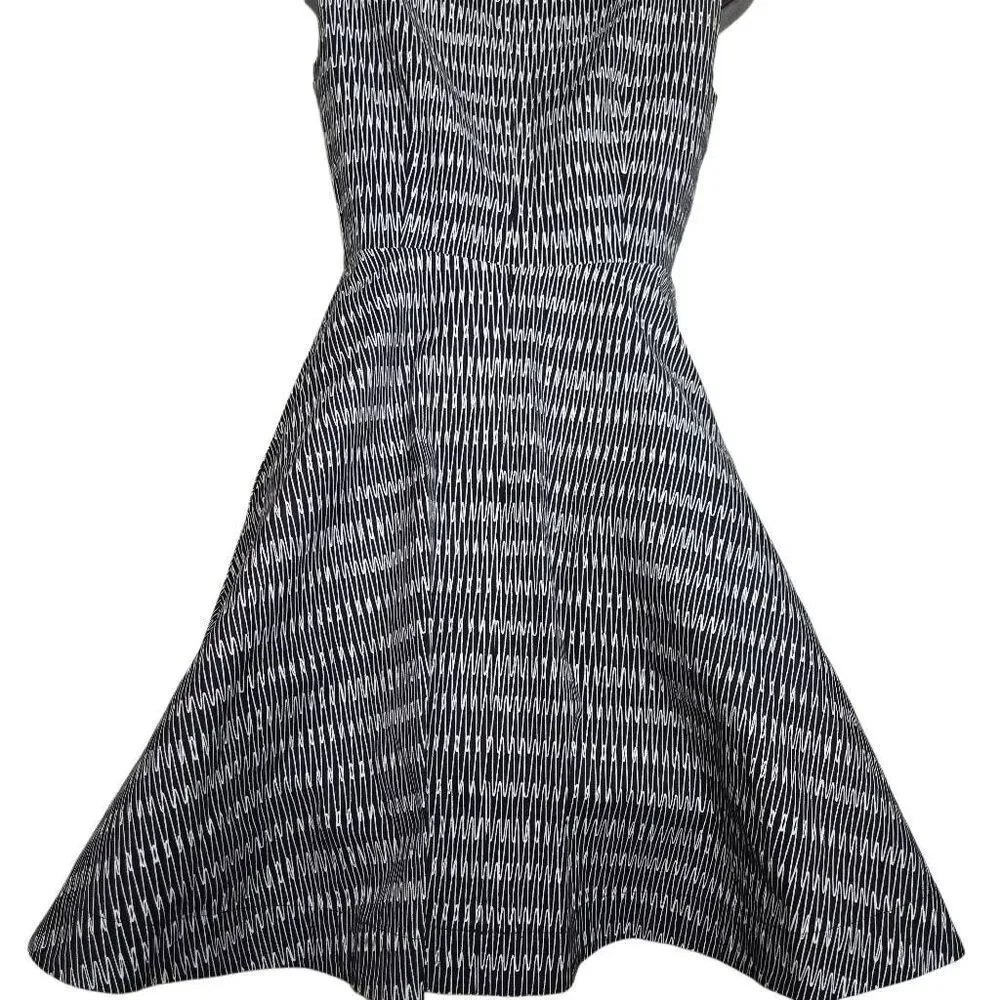 Kate Spade Saturday Black White Dress Slee…